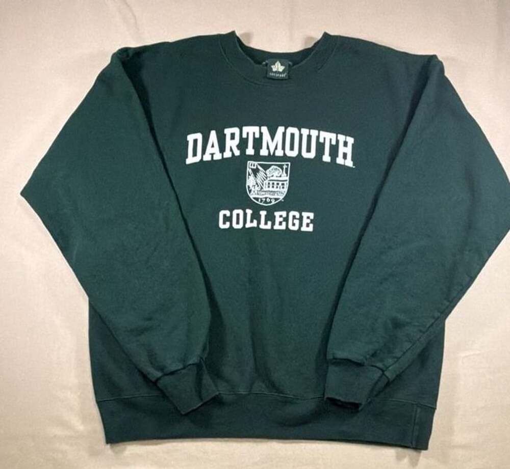 Ivysport Dartmouth College Green Crewneck Sweatshirt Size M